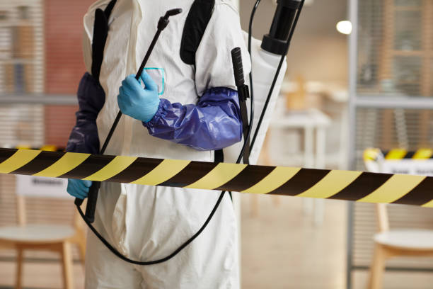 Professional Biohazard Cleanup technician working in Birds Landing, CA